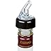 (Pack of 3) Measured Liquor Bottle Pourers, 1.5 oz, Clear Spout Bottle Pourer with Yellow Tail and Black Collar, Measured Pour Spouts by Tezzorio