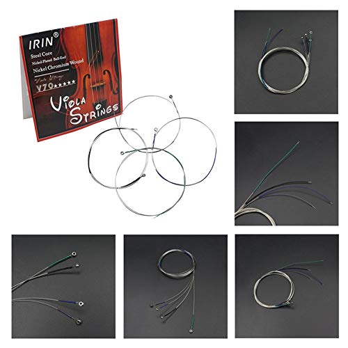 Professional Viola String Nickel Plated Steel Chromium Replacement AccessorySilver
