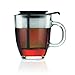 Bodum Yo-Yo Set Mug and Tea Strainer, 12-Ounce, Black