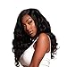 Dolago 250% Density Lace Front Wigs Human Hair Body Wave for Black Women, Premium Brazilian Virgin Hair Lace Frontal Wig Pre Plucked with Baby Hair, Glueless Full End Lace Wigs Natural Color 18Inch