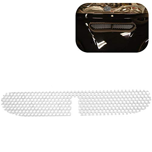 Motorcycle Mesh Fairing Intake Vent Screen Grill Cover For Touring Street Glide Electra Glide Tri Glide FLHX FLHTK 2014-2018