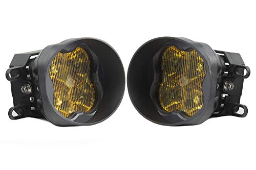 SS3 LED Fog Light Kit for 2010-2019 Toyota 4Runner, Yellow SAE/DOT Fog Sport - Thumbnail 3