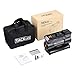 TACKLIFE Tire Inflator ACP1C, DC 12V Portable Air Compressor Pump, Digital Tire Pump with Gauge, LED Flashlight, 4 Nozzle Adaptors, and Extra Fuse - 2 Years Warranty