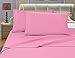 Elegant Comfort Luxury Bed Sheets Set on Amazon Wrinkle-Free 1500 Premier Hotel Quality 4-Piece Bed Sheet Set - Flowers Collection - Deep Pocket, King, Periwinkle-Light Pink