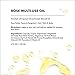Rose Multi-Use Oil Set - Rose Roll-On Perfume and Oil for Face, Body and Hair - Organic Blend of Apricot, Vitamin E, Fractionated Coconut and Sweet Almond Oil Moisturizer for Dry Skin, Scalp and Nails