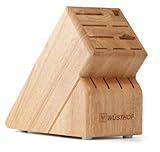 Wusthof Block Knife Storage, One Size, Natural Wood