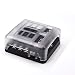 6-Way Fuse Block W/Negative Bus - JOYHO ATC/ATO Fuse Box with Ground, LED Light Indication & Protection Cover, Bolt Connect Terminals,70 pcs Stick Label, For Vehicle Car Boat Marine Auto primary