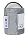 MDF Airius Palm Aneroid Sphygmomanometer - German Made Professional Blood Pressure Monitor with Adult Sized Cuff Included - Lifetime Calibration - Grey/White (MDF848AR-12)