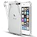 iPod Touch 7 Case,iPod Touch 6 Case,iPod Touch 5 Case,Four-Corner Clear Soft TPU Silicone Non-Slip Slim Shockproof Bumper Protective Phone Case Cover for Apple iPod Touch 7th/6th/5th Generation,Clear
