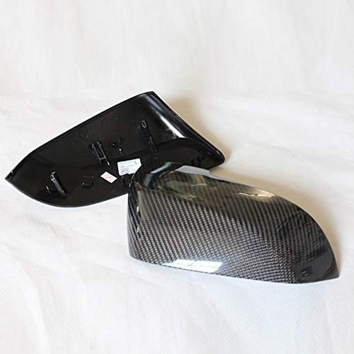 Black) 家電＆カメラ サイドミラーカバー カーボンファイバーは 車の 