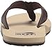 Reef Men's Sandal Twinpin | Comfortable Men's Flip Flop With Vegan Leather Upper