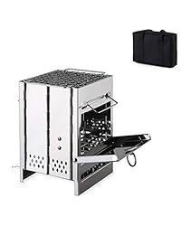 Estufa de camping, barbacoa de picnic, cocina pleg