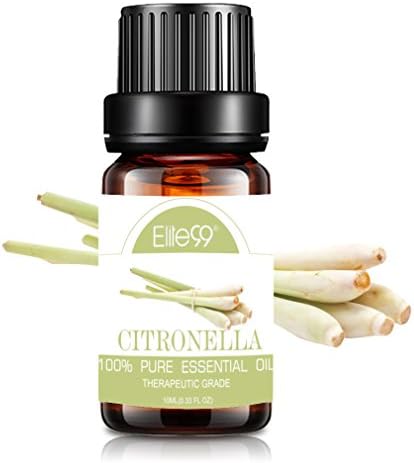 Elite99 Citronella Essential Oil Natural Pure Aromatherapy Oils Therapeutic Grade 10ML