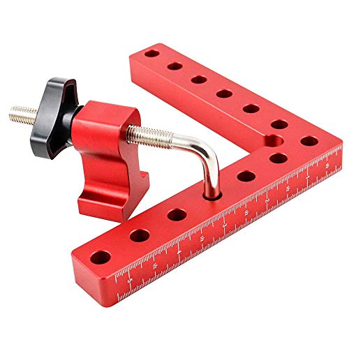 2 Pack 90 Degrees Positioning Squares, Right Angle Clamp, Aluminium