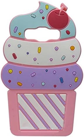 Galaxy ON 5 Silicone 3D Case,Rabicool Cherry Ice Cream Fashion Design Protective Gel Skin Soft Rubber Cover for Samsung Galaxy ON5 SM-G550FY G550