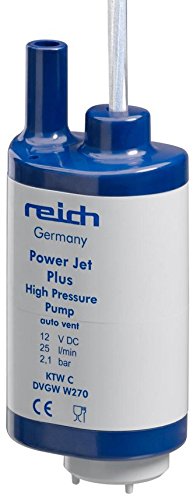 reich 300080 Submersible Jet Power Plus Pump, 6.9" x 6.3" x 2.1"