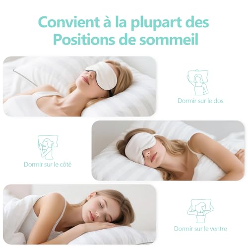 Lullabeau Pillow 40 x 70 cm Set of 2, Soft Pillows, Luxury Hotel Quality, Classic Pillows, Breathable and Soft, Washable, Ideal for Side Sleepers, Back and Belly Sleepers