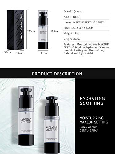 Makeup Setting Spray by Rejawece, Make Up Long lasting Matte Finishing Spray | Hydrating Face Mist, Beauty Products for Women, Water Mister, Toner for Dry Skin, Soothing Formula | Travel Size, 89g - Thumbnail 5