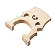 Timiy 1/2 Size Wood Self-Adjusting Fitted Bridge for Cellist Musical Instrument Accessory
