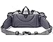 BP-VISION Outdoor Fanny Pack Hiking Camping Biking Waterproof Waist Pack 2 Water Bottle Holder Sports Bag for Women and Men Black