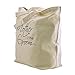 ELEGANTPARK Mother of The Groom Gifts Bag for Women Mother of The Groom Tote Bag Mother Gifts Bag for Wedding Gifts 100% Cotton