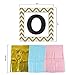 Gender Reveal Party Supplies (75 pieces) with Photo Props, 36 Inch Reveal Balloon and Sash - Premium Baby Shower Decorations Set - Confetti Balloons, Boy or Girl Banner, Paper Lanterns and Pom Poms