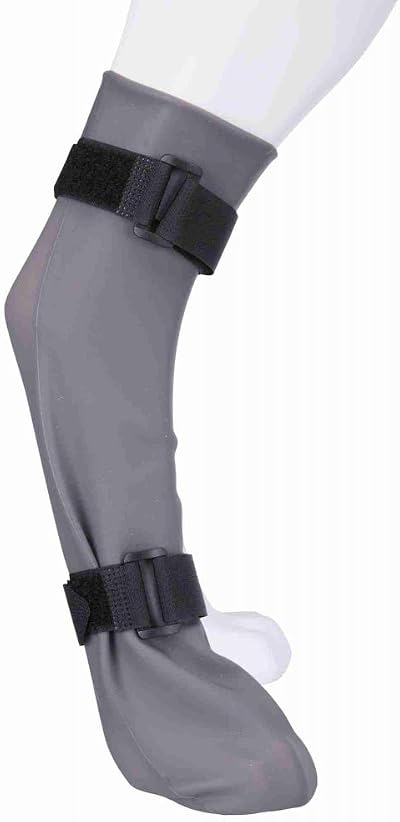 Trixie Dog Socks Waterproof Front and Hind Legs Grey L 10cm 40cm