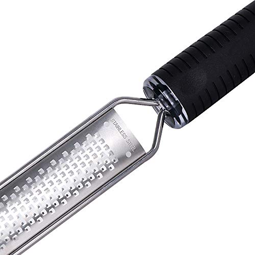 Zester, Kmeivol Cheese Grater Stainless Zester for Kitchen, Lemon