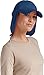 Coolibar UPF 50+ Men's Women's Alex All Sport Hat - Sun Protective (One Size- Navy)