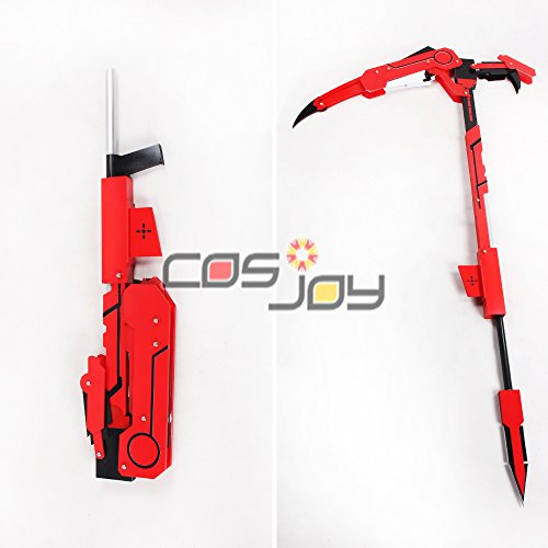 RWBY Ruby Crescent transformation deformable weapon sword scythe Cosplay Prop