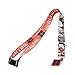 DC Comics Harley Quinn Comic Logo Lanyard ID Holder with Rubber Charm