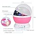 Adoric Kids Night Light, Star Moon Light Rotating Projector, 4 LED Bulbs 8 Modes USB Cable, Night Lighting Lamp for Nursery Baby Children Kids Bedroom Birthday Christmas (Pink)