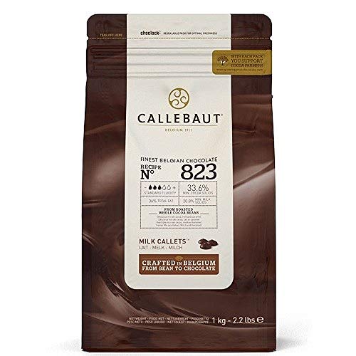 Callebaut Milk Callets 33.6% from OliveNation - 2