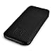 Synthetic Leather Sleeve for iPhone 5, 5S, 5C and iPhone SE by Dockem - Ultra Slim Version - Professional Executive Synthetic Leather Pouch Case (Dark Brown)