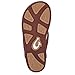 OluKai Hiapo Mens Sandals in Teak/Teak sz:11