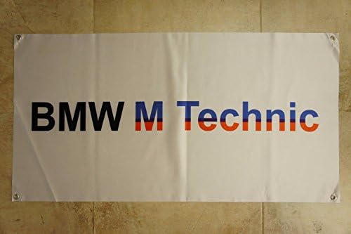 BMW M Technic FLAG BANNER HARTGE ALPINA AC SCHNITZER M3 M5 E30 E34 E36 M Technic