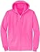 Joe's USA Men's Full Zipper Hoodies - Hooded Sweatshirts in 25 Colors. Sizes S-5XL