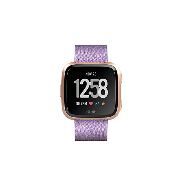 Fitbit Versa Special Edition Health & Fitness Smartwatch with Heart Rate, Music & Swim Tracking, Lavender