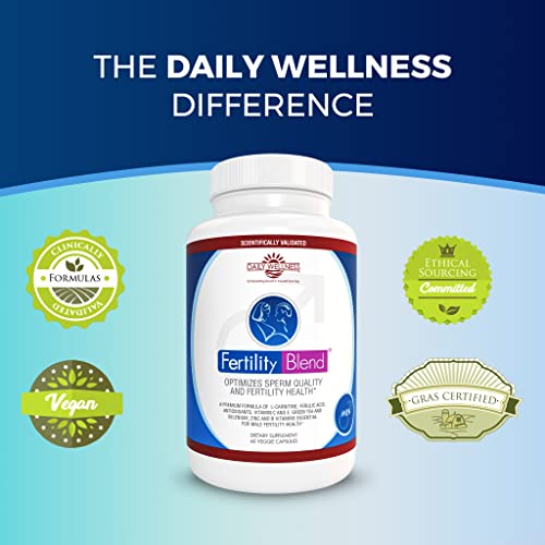 Fertility Blend for Men Clinically validated Supplement That