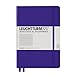 LEUCHTTURM1917 - Notebook Hardcover Medium A5-251 Numbered Pages for Writing and Journaling (Purple, Squared)