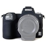 STSEETOP Nikon Z6 Z7 Camera Case, Professional Silicone Rubber Camera Case Cover Detachable Protective Case for Nikon Z6 Z7 (Black)