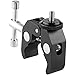 ChromLives Super Clamp Photography Camera Crab Clamp with 1/4''-20 to 1/4'' 20 Screw Converter for 15mm Rods/Lights/Umbrellas/Shelves/Cross Bars and More primary