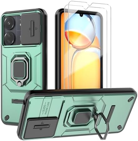 Custodia Moex Agility Per Xiaomi Redmi 13C / Poco C65 - Marsupio Con Moschettone, Passante Cintura E Portapenne - Protezione 360° In Nylon Nero
