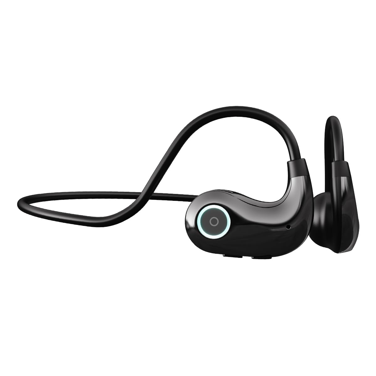 Earaku(イアラク) オープンイヤーイヤホン【DSPアンプ搭載・従来の音質を突破したオープン型】ワイヤレスイヤホン Bluetooth 5.4耳を塞がない オープンイヤーヘッドホン イヤーカフ型 AELCアルゴリズム 24bit 14.2mmドライバー 超軽量 マルチポイント ノイズリダクション ハンズフリー 耳掛け 物理ボタン ブラック商品画像