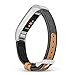 Jobese Compatible with Fitbit Alta Hr Bands for Women Men/Fitbit Alta/Fitbit Ace Band, Soft Classic Canvas Fabric Straps with Genuine Leather Compatible with Fitbit Alta Bands