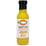 Tangy Mango by Saucy Lips - All Natural Salad Dressing, Marinade, and Cooking Sauce (Low Carb, Gluten Free, Soy Free, Dairy Free, Nut Free) 12.75 oz