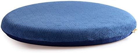 Slip velvet pad office Nice Bottom round/ Memory foam seat cushion chair-B 42x42cm(17x17inch)