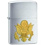 Zippo Brushed Chrome Army Lighter