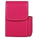 Cigarette Case Soft Pu Leather Cigarette Case Tobacco Pouch Lighter Holder Name Card Storage Container,Redthumb 3