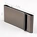 Y&G MC1043 Black Mirror Stainless Steel Triple Folding Money Clip Formal Wear